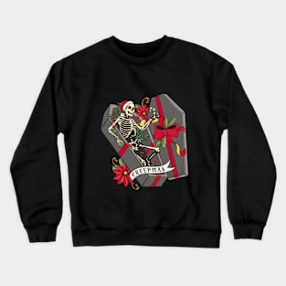 Creepmas Skeleton Christmas Crewneck Sweatshirt